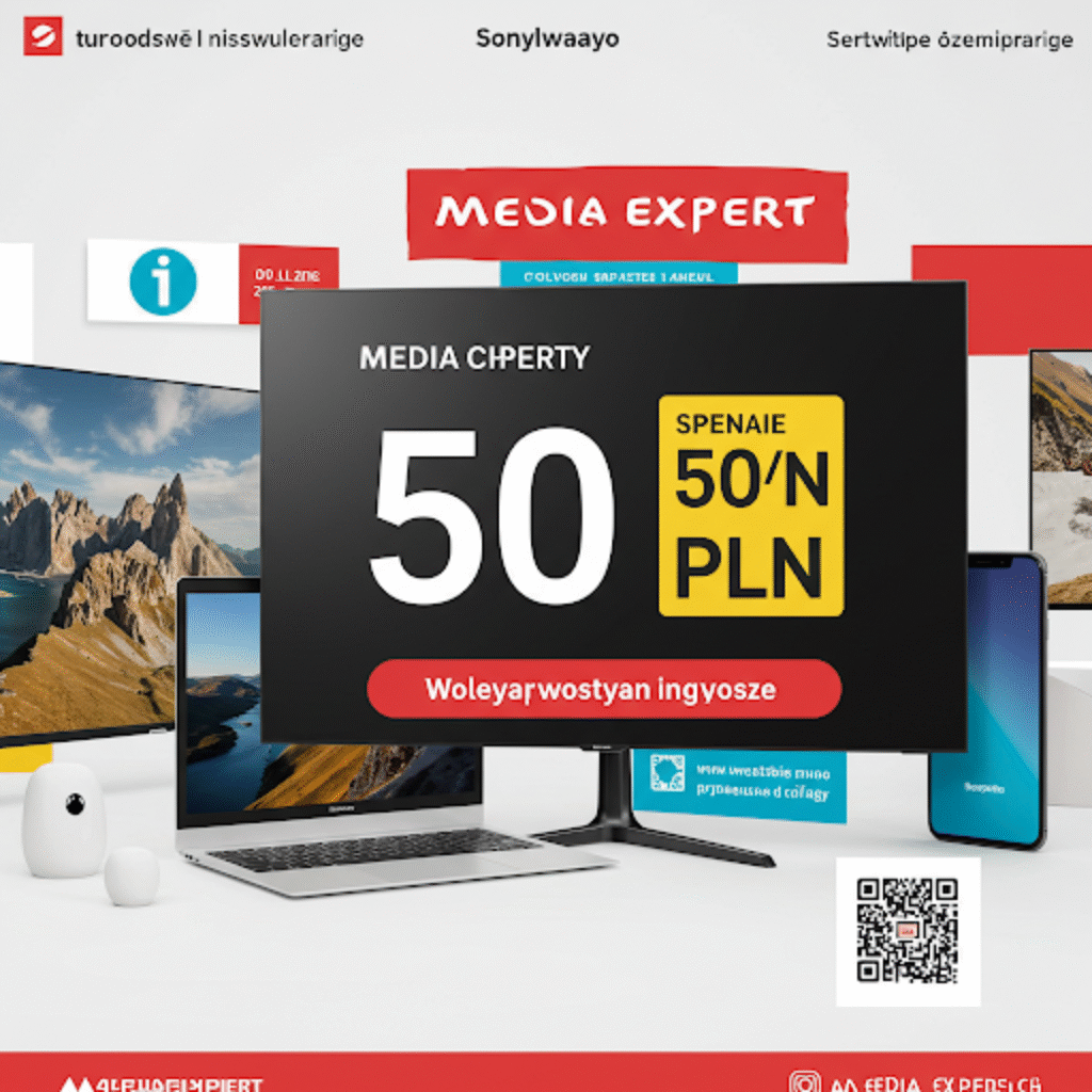 Media Expert: Jak upolować najlepsze okazje i kody rabatowe, w tym ten na 50 zł?