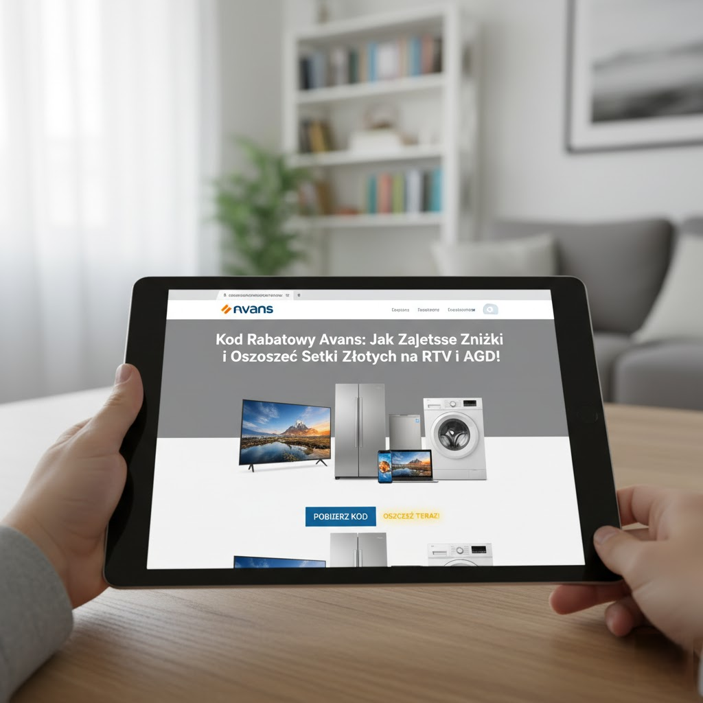 Kod Rabatowy Avans: Jak Zgarnąć Najlepsze Zniżki i Oszczędzić Setki Złotych na RTV i AGD! Kod Rabatowy Avans: Jak Zgarnąć Najlepsze Zniżki i Oszczędzić Setki Złotych na RTV i AGD!