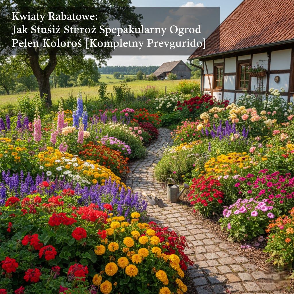 Kwiaty Rabatowe: Jak Stworzyć Spektakularny Ogród Pełen Kolorów [Kompletny Przewodnik]