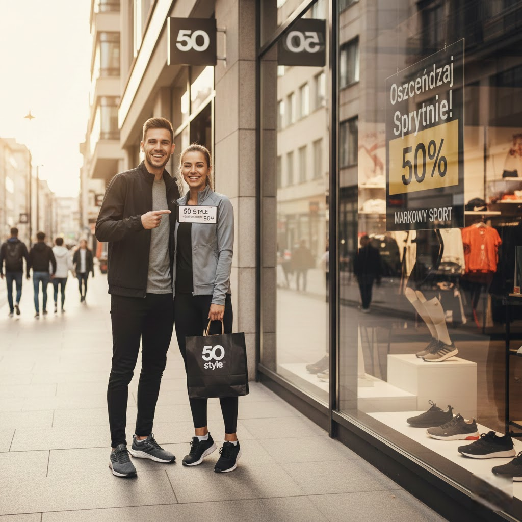 Oszczędzaj sprytnie na markowym sporcie: Twój kod rabatowy 50 style w akcji