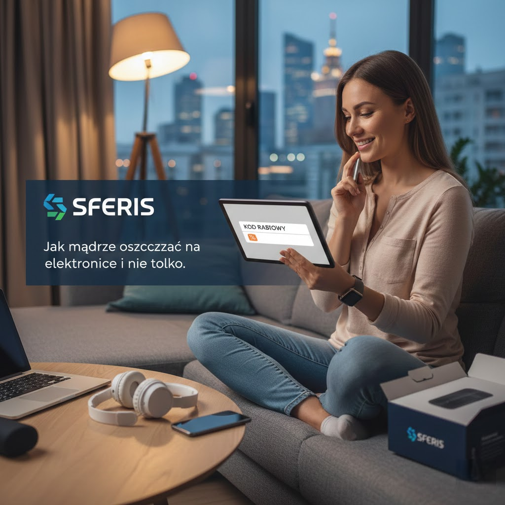 Sferis kod rabatowy: Jak mądrze oszczędzać na elektronice i nie tylko