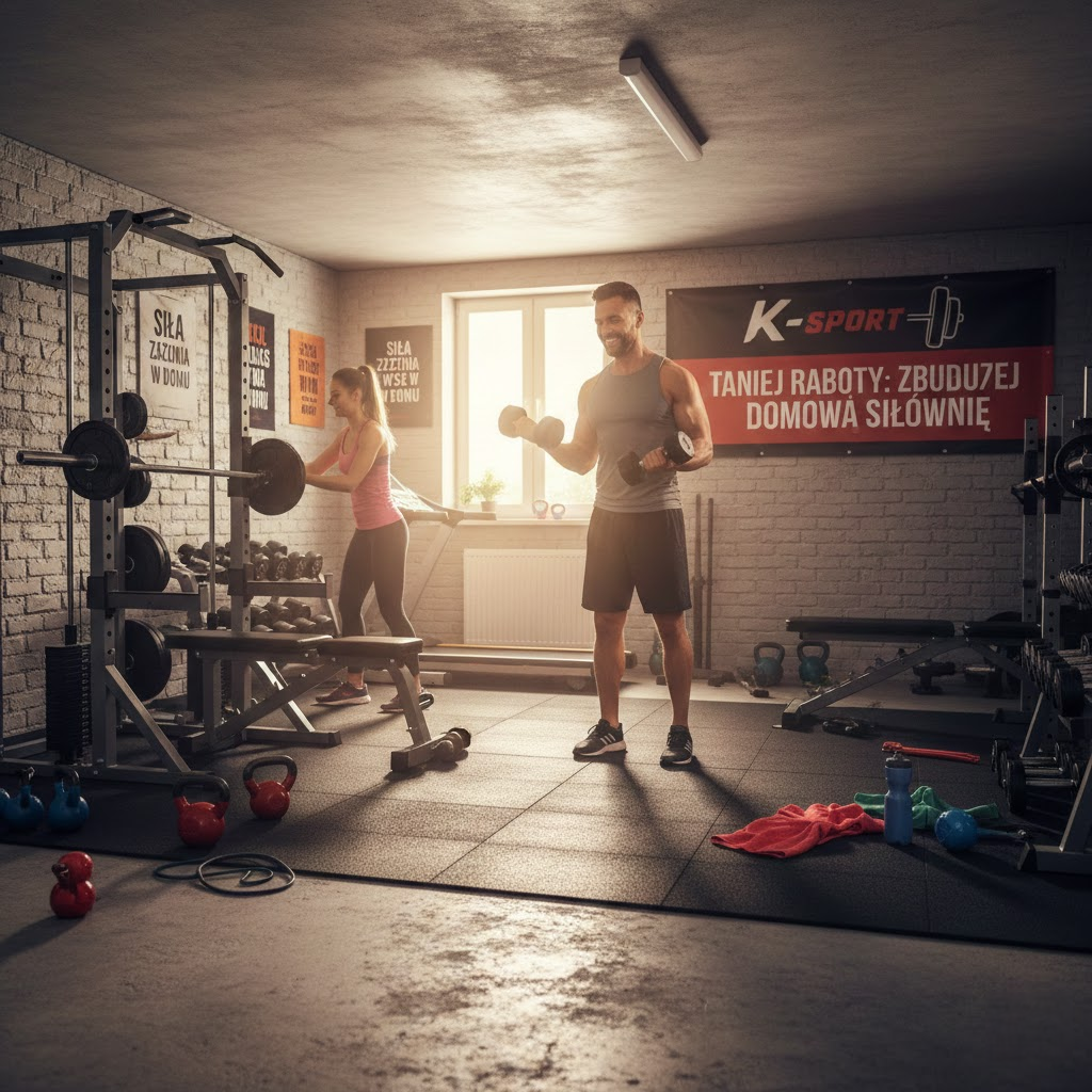 K-Sport Kod Rabatowy: Taniej Zbudujesz Domową Siłownię