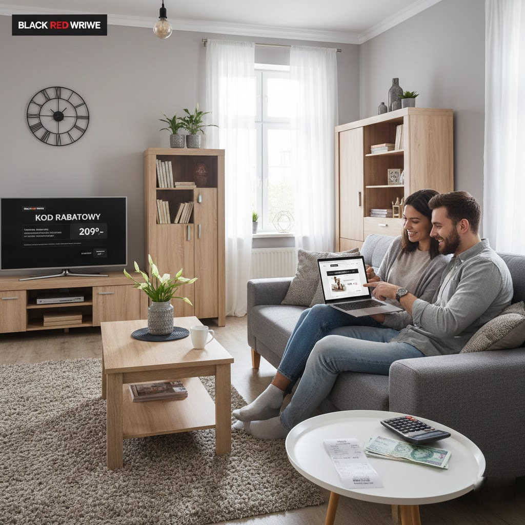 Sprytne urządzanie: Jak kod rabatowy Black Red White realnie odciąża domowy budżet
