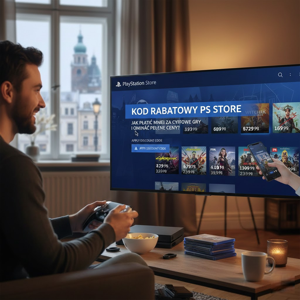 Kod rabatowy PS Store: Jak płacić mniej za cyfrowe gry i ominąć pełne ceny? Kod rabatowy PS Store: Jak płacić mniej za cyfrowe gry i ominąć pełne ceny?
