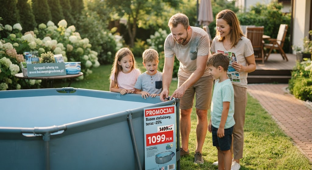 Promocje na baseny ogrodowe: Kiedy i jak kupić idealny model w najlepszej cenie